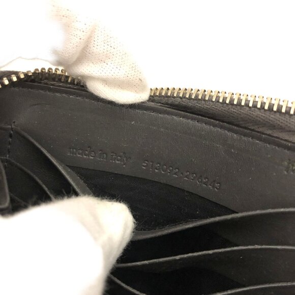 Yves Saint Laurent Patent Leather Zip Around Wallet OrganizerClutch lux65-101225 - Picture 8 of 8